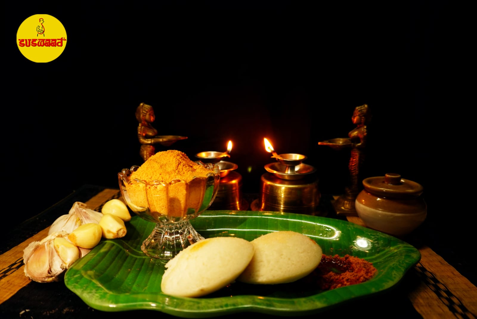 Garlic Idly Milagai Podi