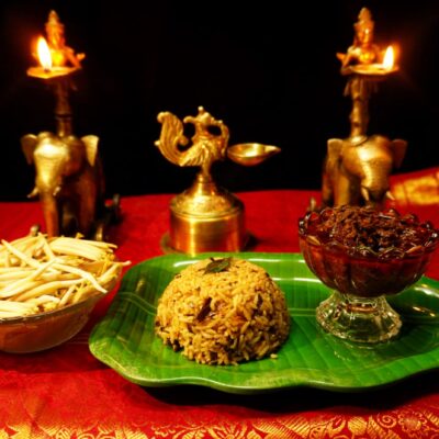 Vazhaipoo Rice Paste - Suswaad Instant Mixes